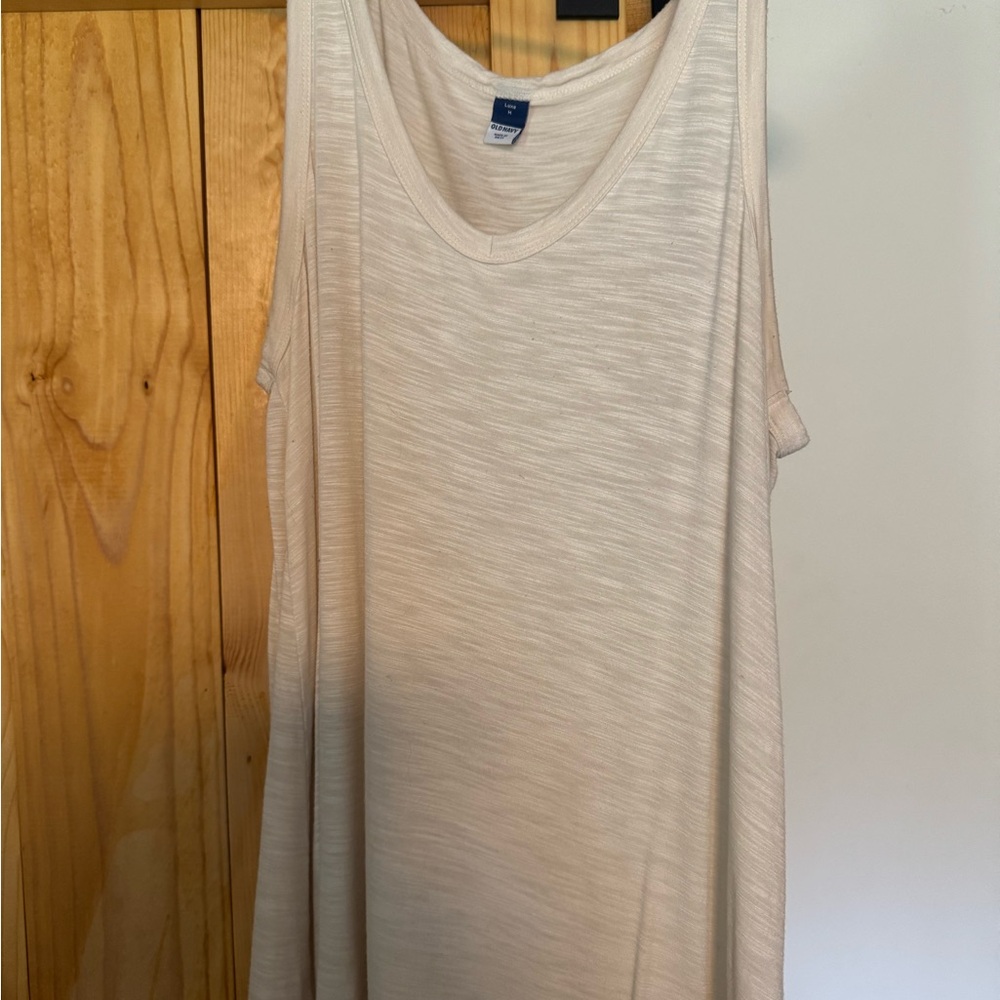 Old Navy Tan Relaxed Tank Top